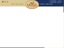 Tablet Screenshot of cafespoons.com